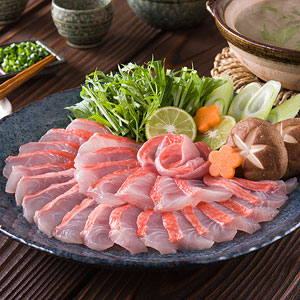金目鯛しゃぶしゃぶ