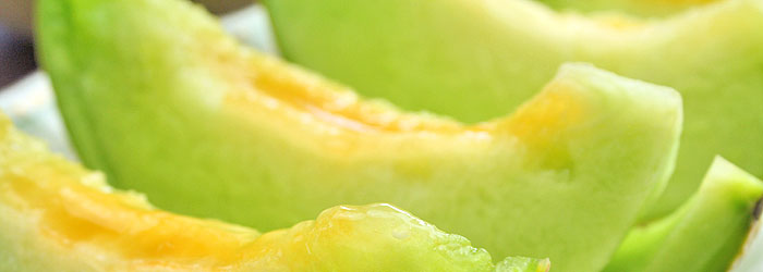 お中元 フルーツ ギフト アムさん メロン 大玉 サイズ 青森県産 日本ロイヤルガストロ倶楽部