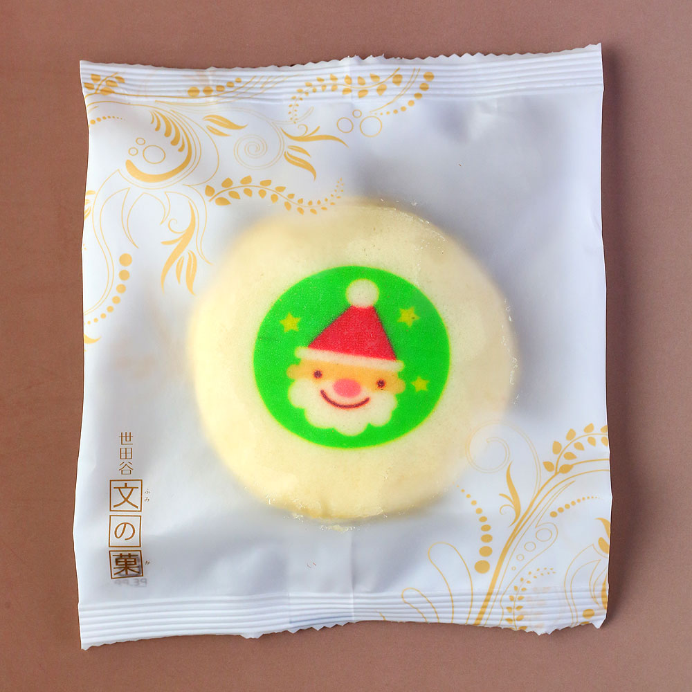 クリスマス イラスト入り もっちり白いどら焼き 3 10個入り 短納期 白どら お菓子 日本ロイヤルガストロ倶楽部