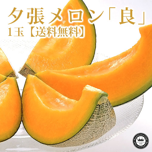 【北海道産】夕張メロン（良品1玉/約1.3kg）