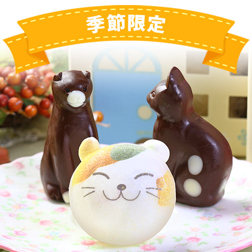 お絵かきマカロン動物っこ＆ねこチョコレートセット