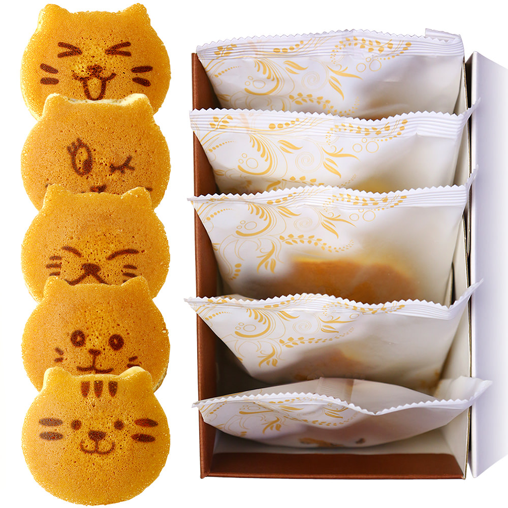 猫のお菓子どらネコ(5個入り)