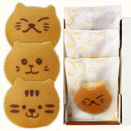 猫のお菓子ネコどら(3～10個入り)