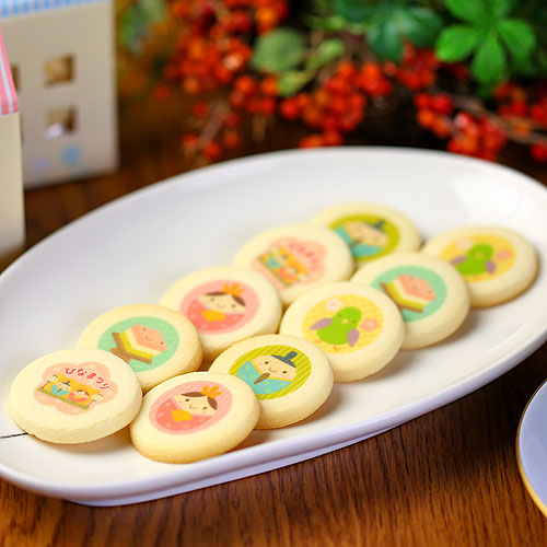 サクサク食感とかわいいイラストで女の子が喜ぶ ひなまつりクッキー 日本ロイヤルガストロ倶楽部