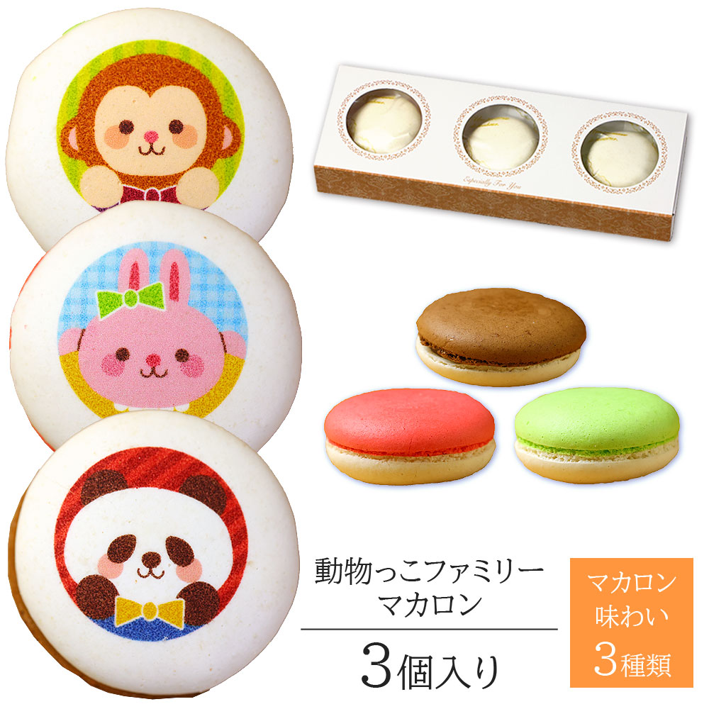 動物っこファミリー マカロン